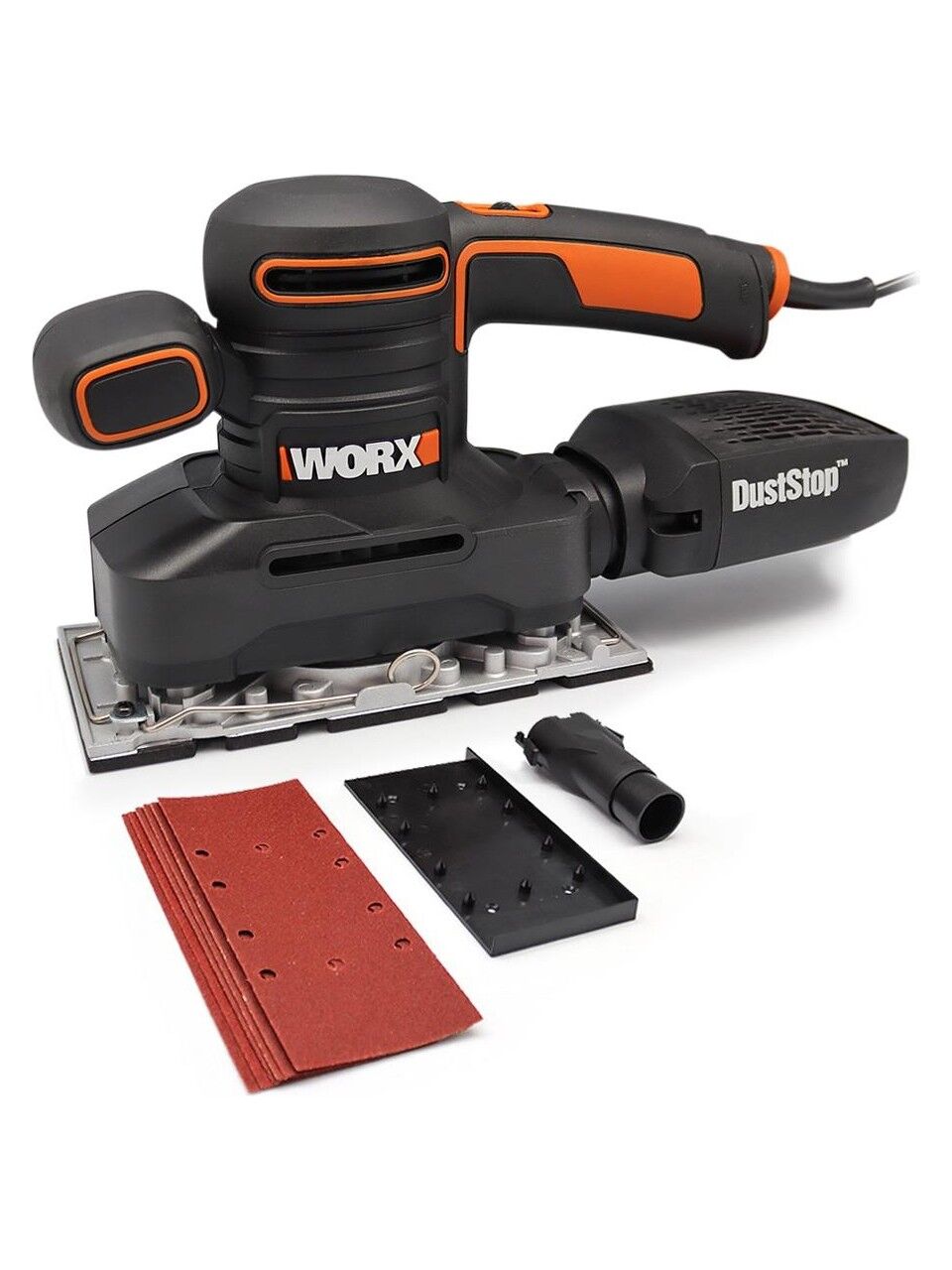 Worx WX641 250WATT Profesyonel Titreşimli Zımpara