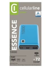 Cellularline Cellularline Essence 10000 Powerbank-Mavi