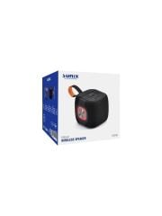 Bts-89 2400MAH Ledli Taşıma Kancalı Bluetooth Hoparlör Siyah