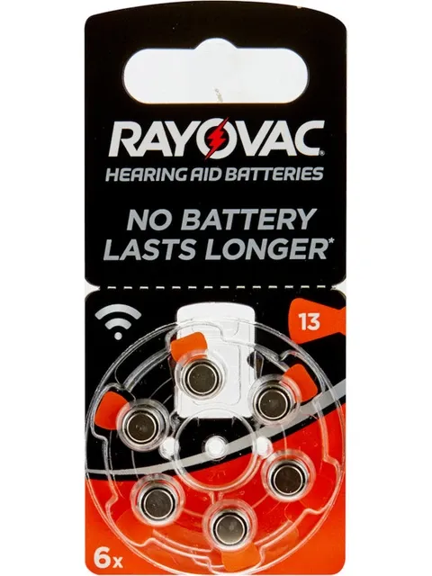 Rayovac 13 İşitme Cihaz Pili 6Lı Blister