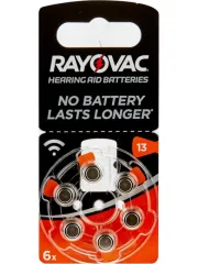 Rayovac 13 İşitme Cihaz Pili 6Lı Blister
