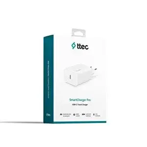 Ttec Smart Charger Pro Pd Usb-c Travel Charger 20w
