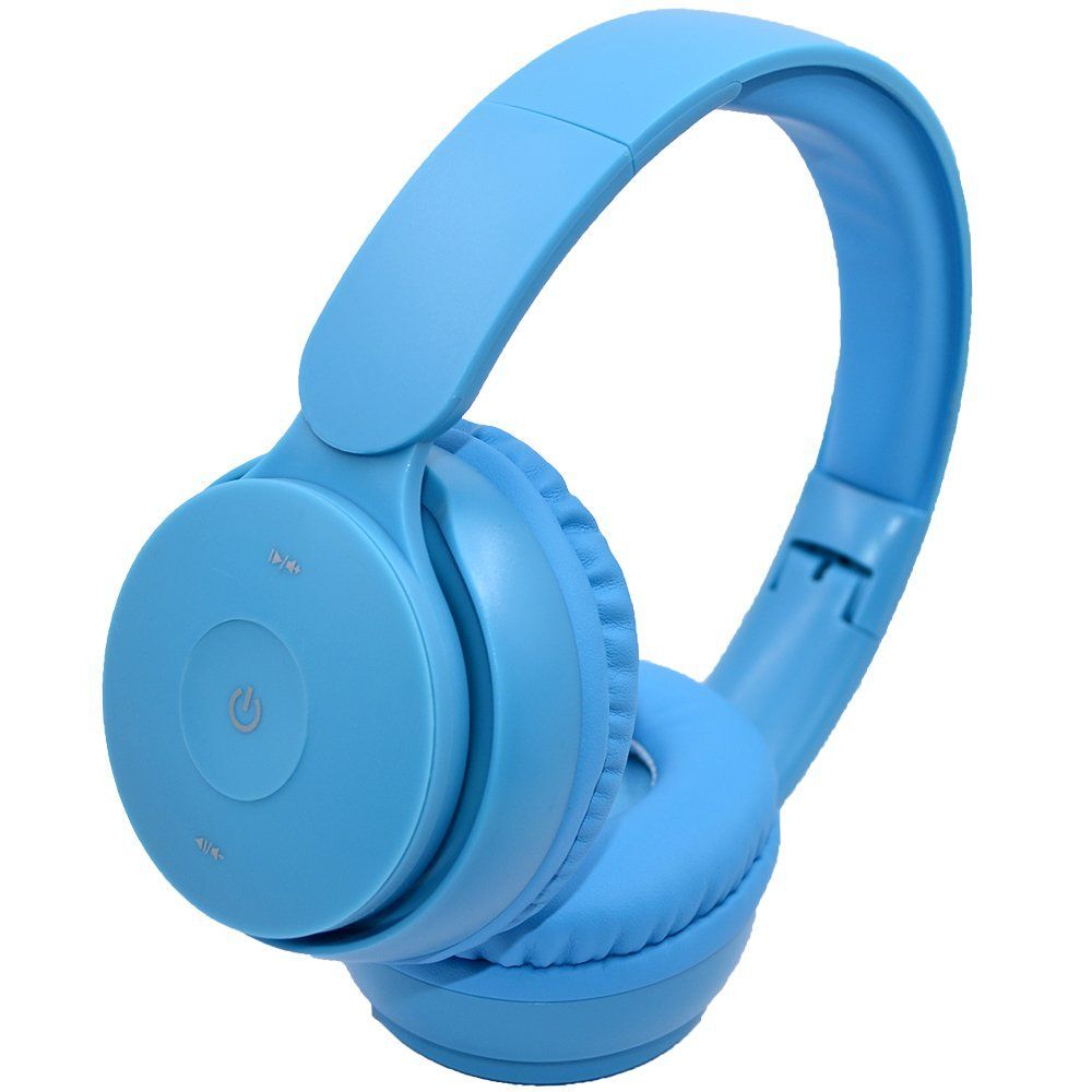 P68 Wireless Kulak Üstü Bluetooth Kulaklık Mavi