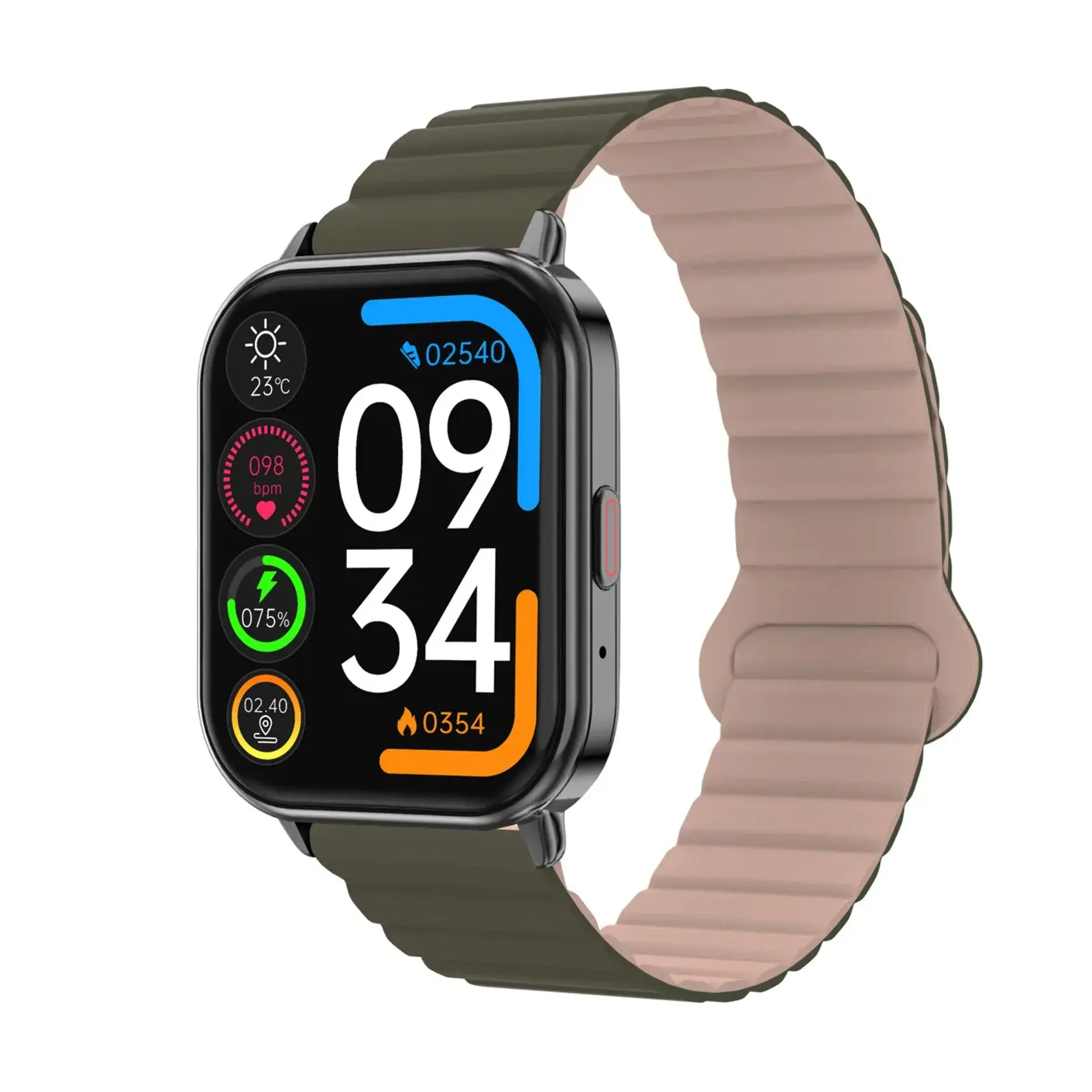 Mipo S-24 11,78mm Akıllı Saat Siyah