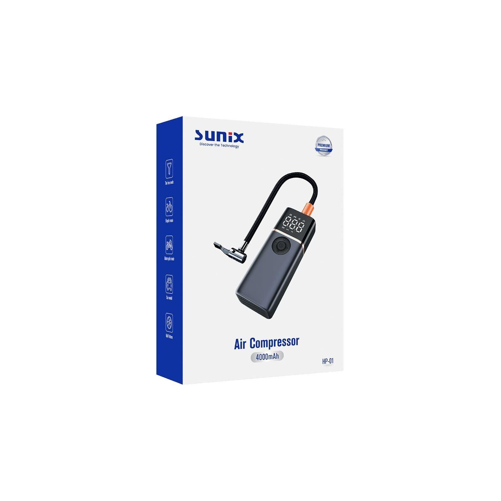 Sunix 4000 mAh Kablosuz Hava Kompresörü