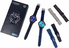 Kalobee SK30 Amoled Ekranlı Akıllı Saat 3 Kordonlu