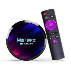 Android 13.0 TV Kutusu, H96 Max DDR4 4GB RAM 32GB ROM RK3528 Dört Çekirdekli 64bit WiFi6 Çift 2.4G/5.8G WiFi BT5.0 8K HDR10+Ultra HD USB3.0 Akıllı Ev Oynatıcı