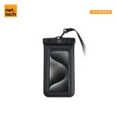 Nettech Universal Uyumlu NT-N023 Su Geçirmez Kılıf Arka Koruma Kılıf (Şeffaf) NT-106761