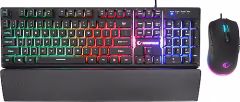 Rampage KM-RX7 Fortuna Kablolu Oyuncu Klavye Mouse Seti
