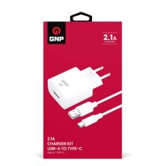 Genpa 2.1A Type-C Kablo ve Şarj Cihazı