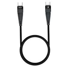 SHAZA Type-C To Type-C PD 5A 32W Örgülü Hızlı Şarj ve Data Kablosu