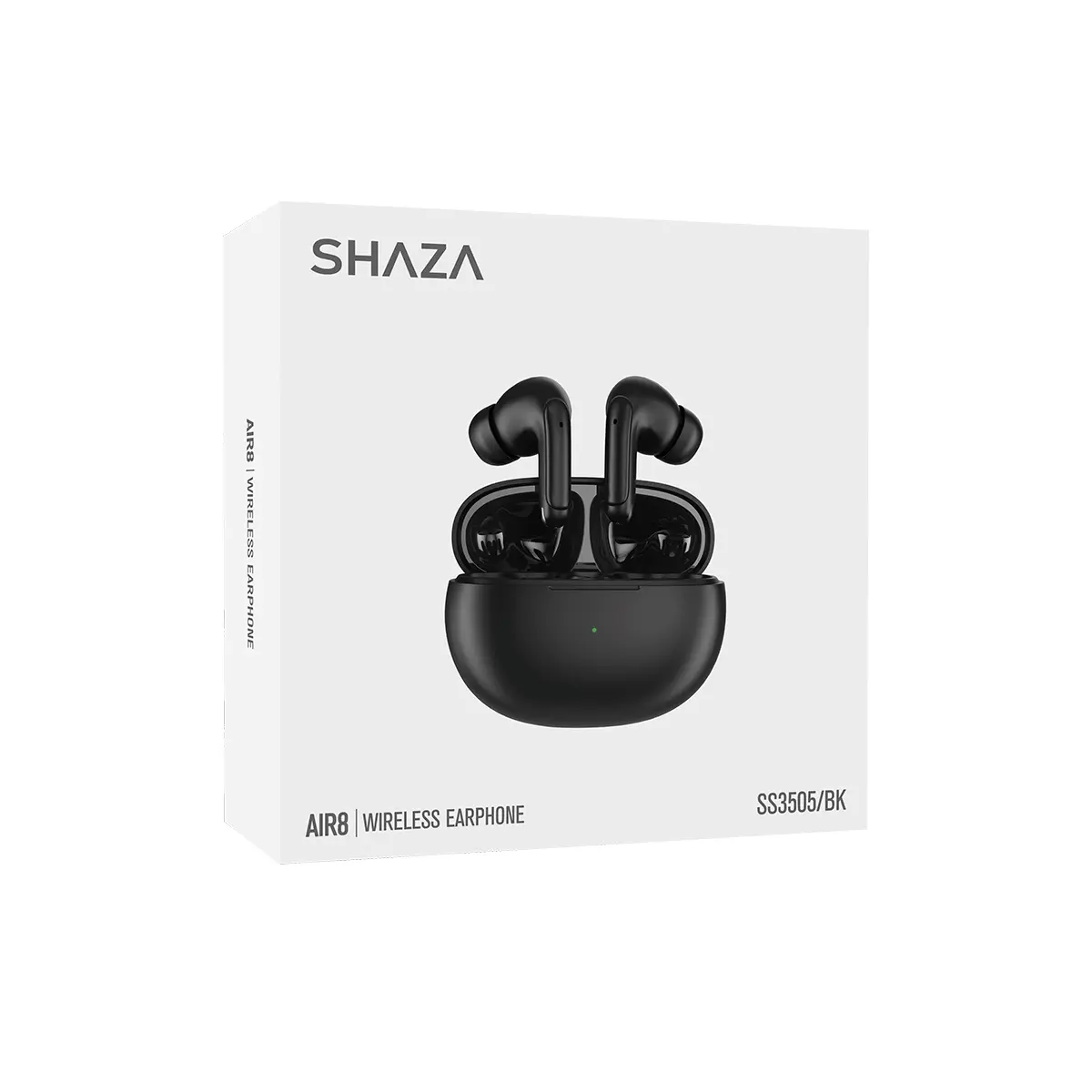 SHAZA Air8 Bluetooth Kulaklık Siyah