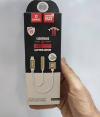 Lightning 3.5 mm Kulaklık ve Şarj Dönüştürücü