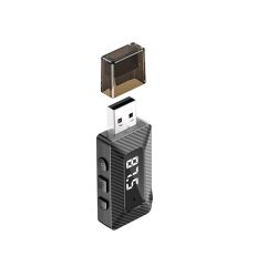XO Simple is Beauty Araç İçi Bluetooth Ve FM Verici BCC16 – Kablosuz Müzik Yayını, MP3 Çalma Desteği, 12V Araç Şarj Adaptörü ile Kolay Kullanım, TF Kart ve 3.5mm Jak Girişi, LED Gösterge, Siyah